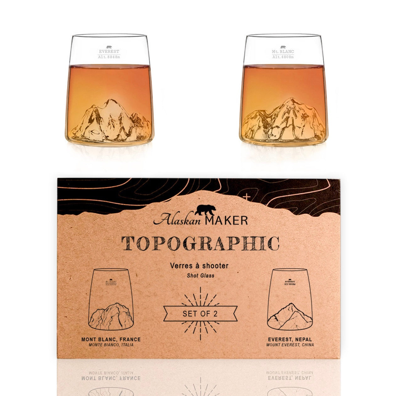 Coffret 2 shooters Montagnes