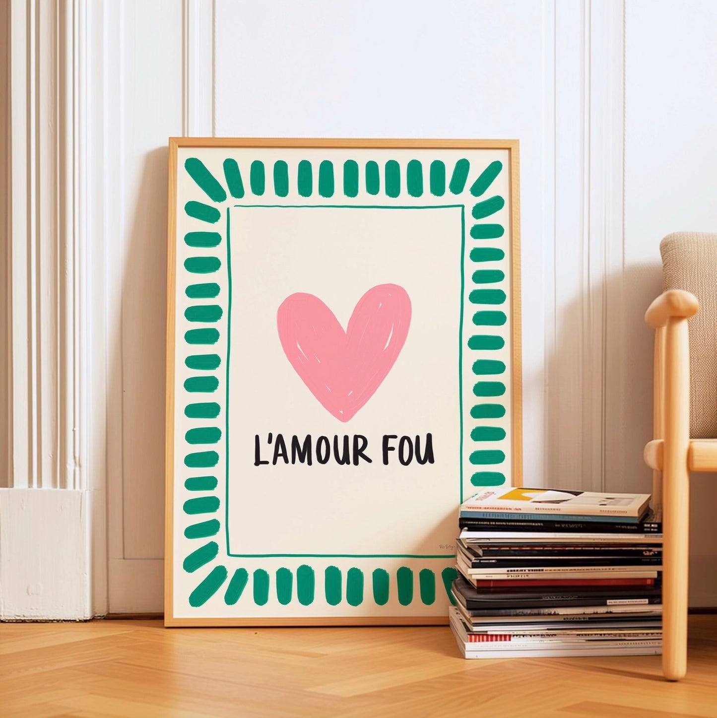 Affiche A5 L'amour Fou