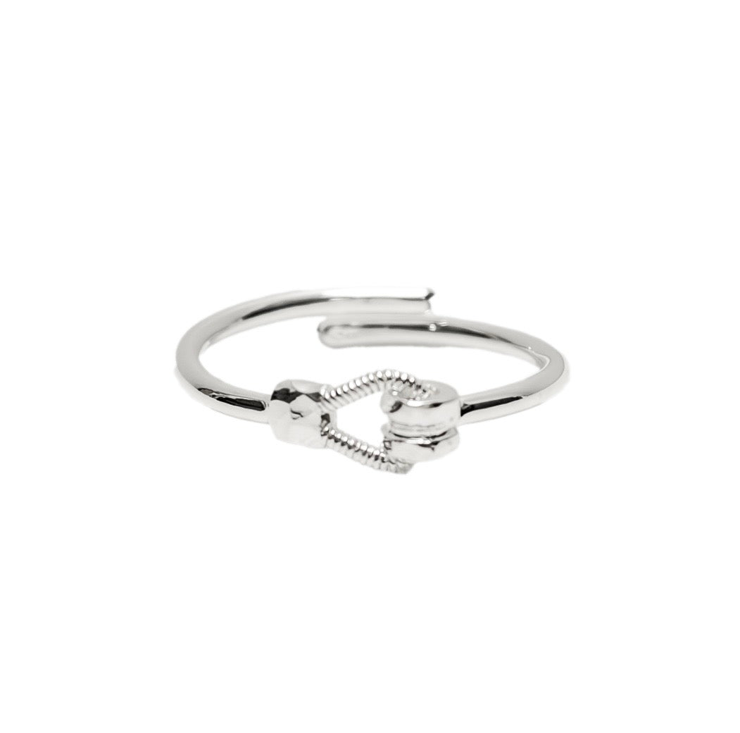 Bague " Mini Just me" Horizontale en corde de basse