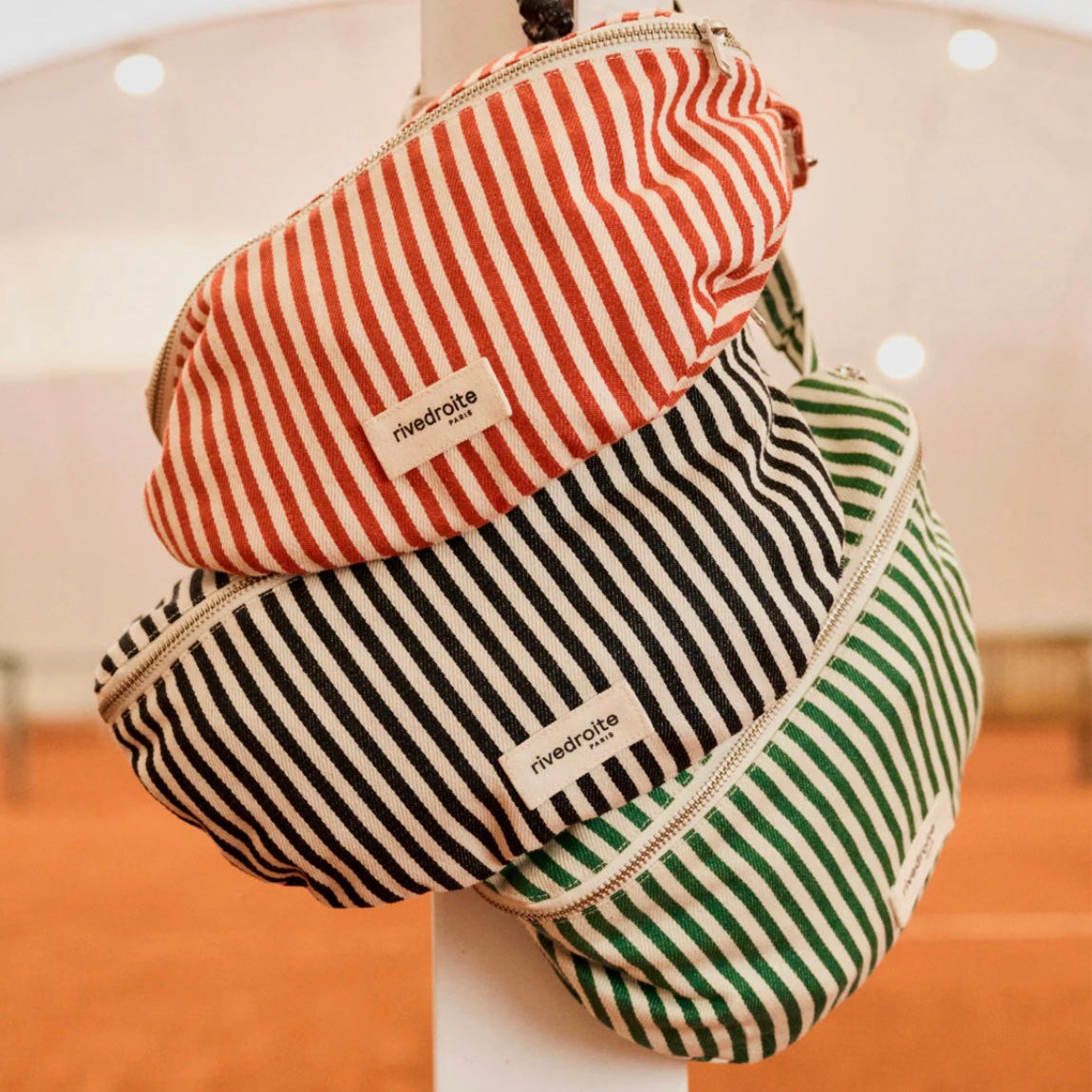 Sac banane Custine - Red Striped