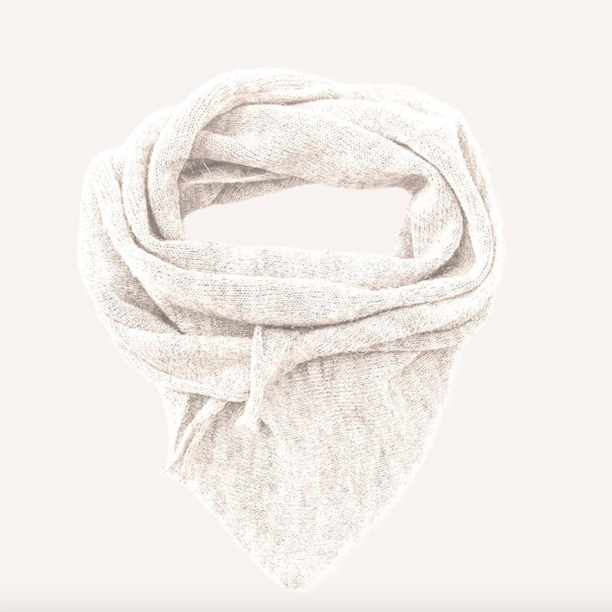 Bandana Colette laine alpaga Ecru