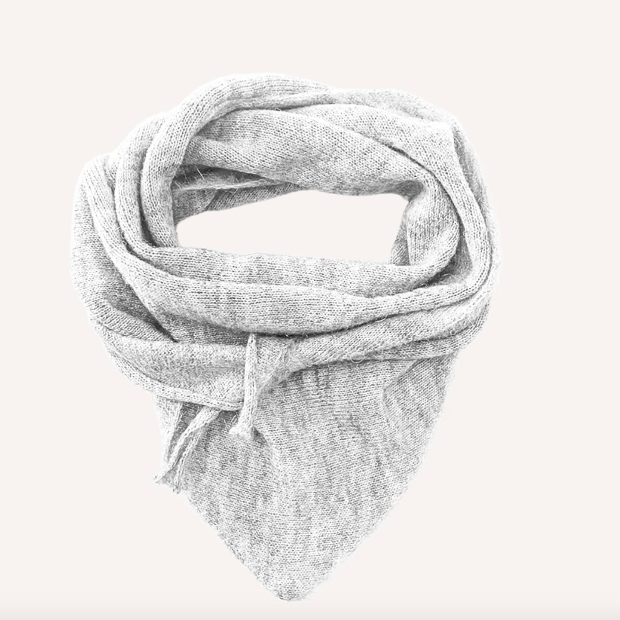 Bandana Colette laine alpaga Gris