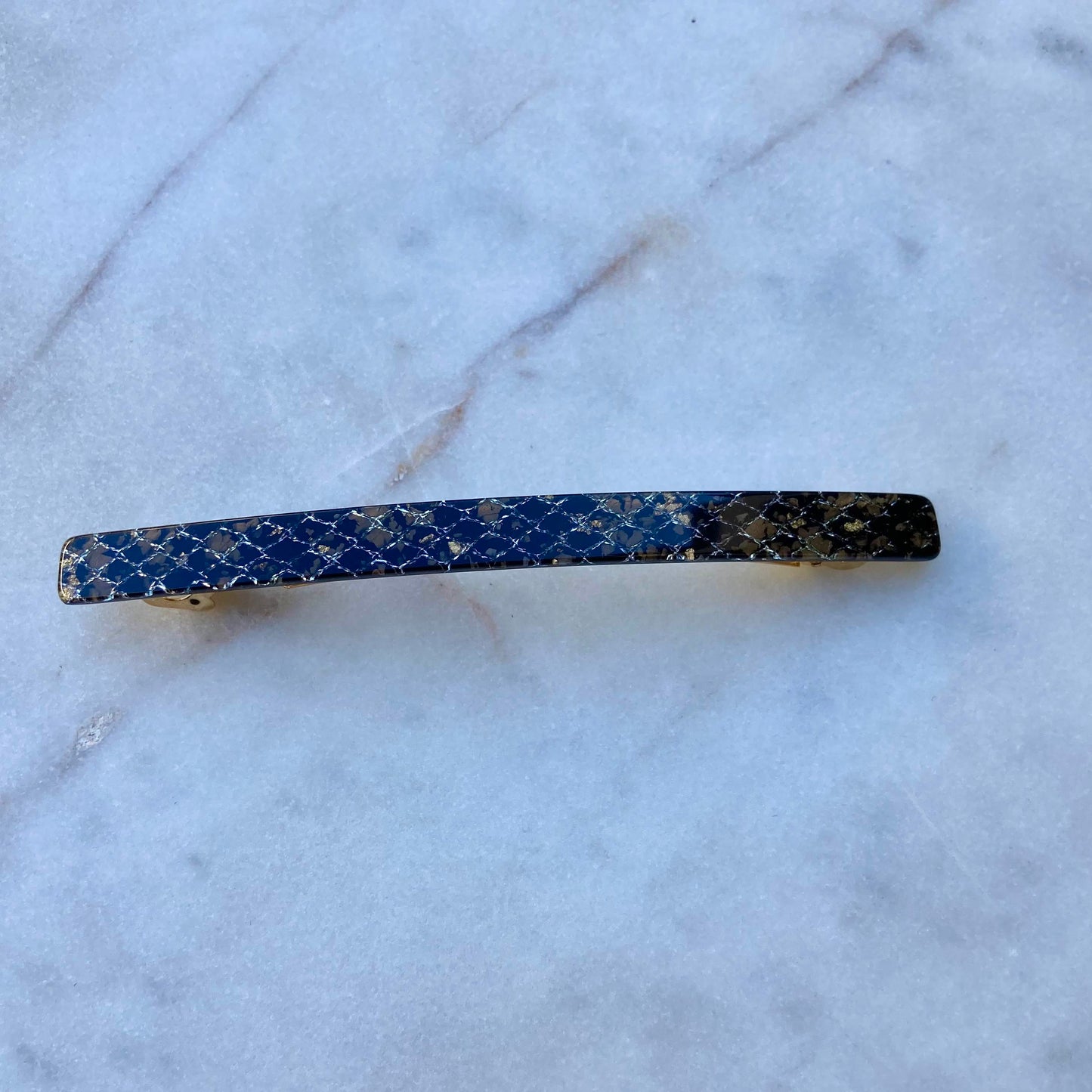 Barrette fine longue - 11cm