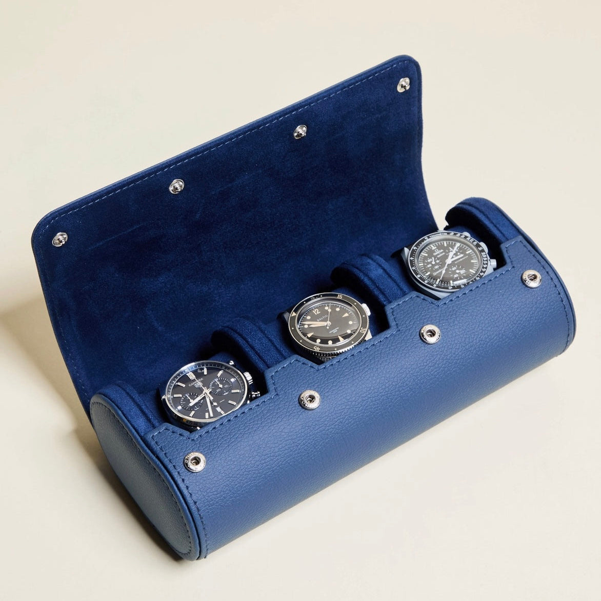 Boite à montres de voyage 3 emplacements