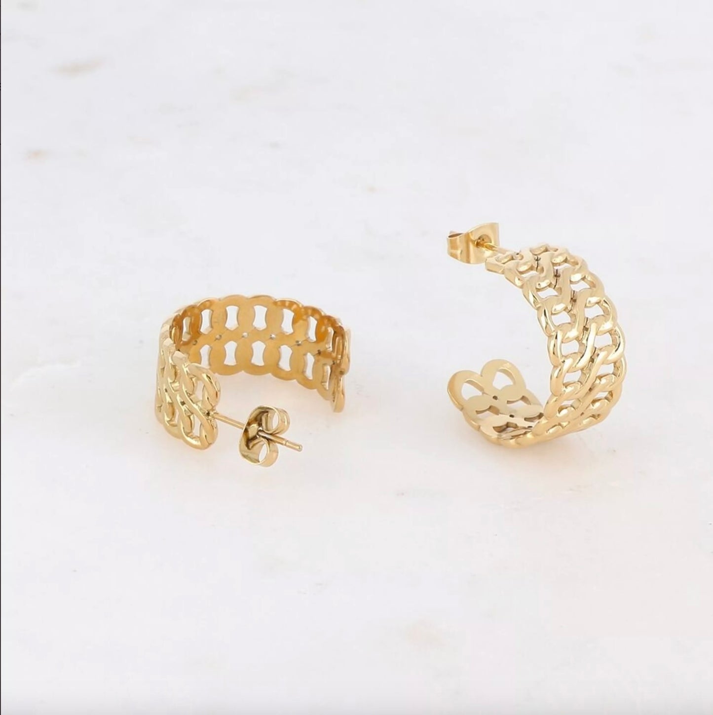 Boucles d'oreilles - Créoles Mélanie