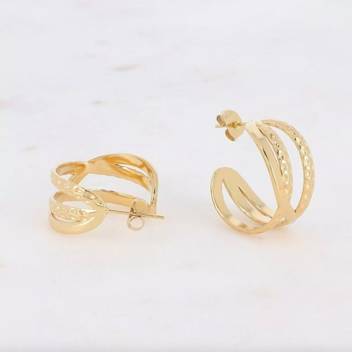 Boucles d'oreilles - Créoles Moumoune