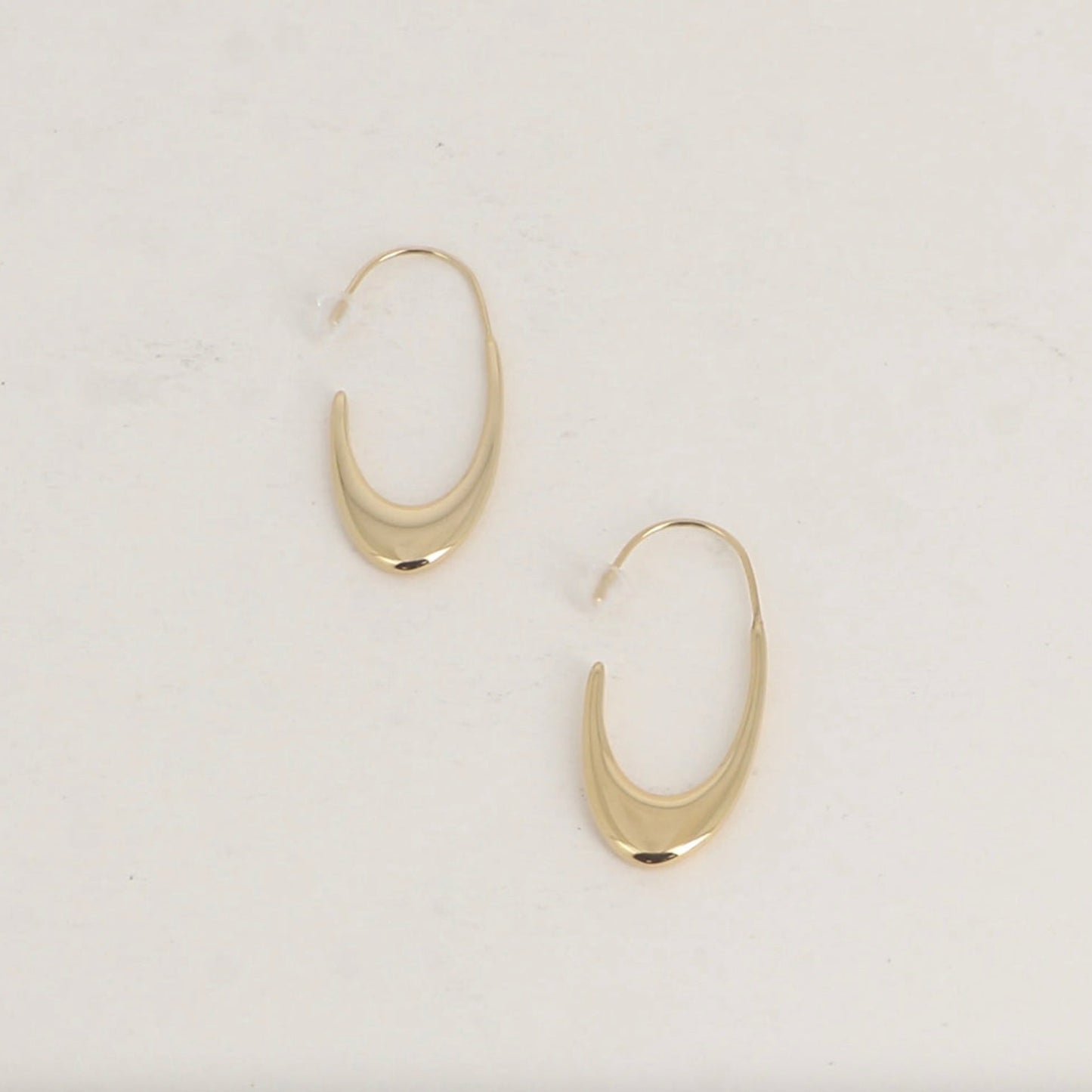Boucles d'oreilles - Créoles courbées