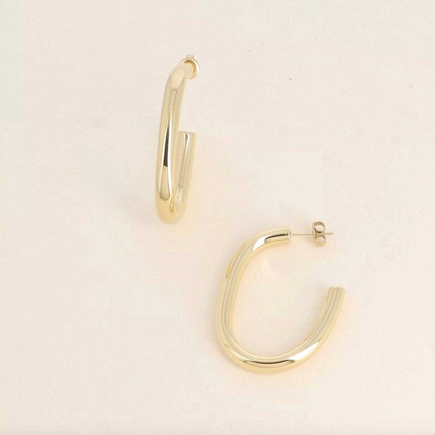 Boucles d'oreilles - Créoles ovales