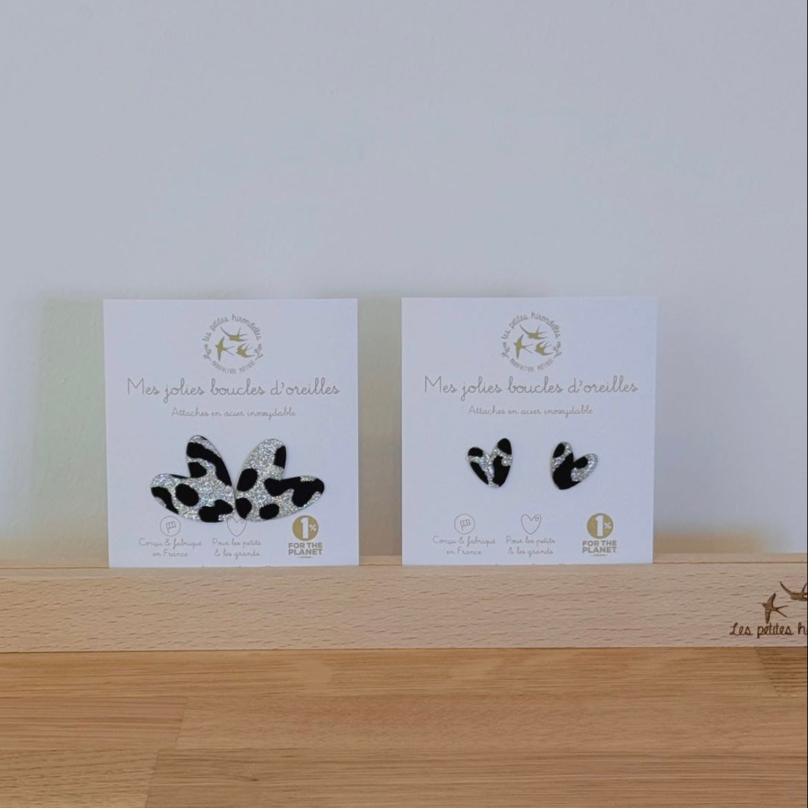 Boucles d'oreilles - coeur