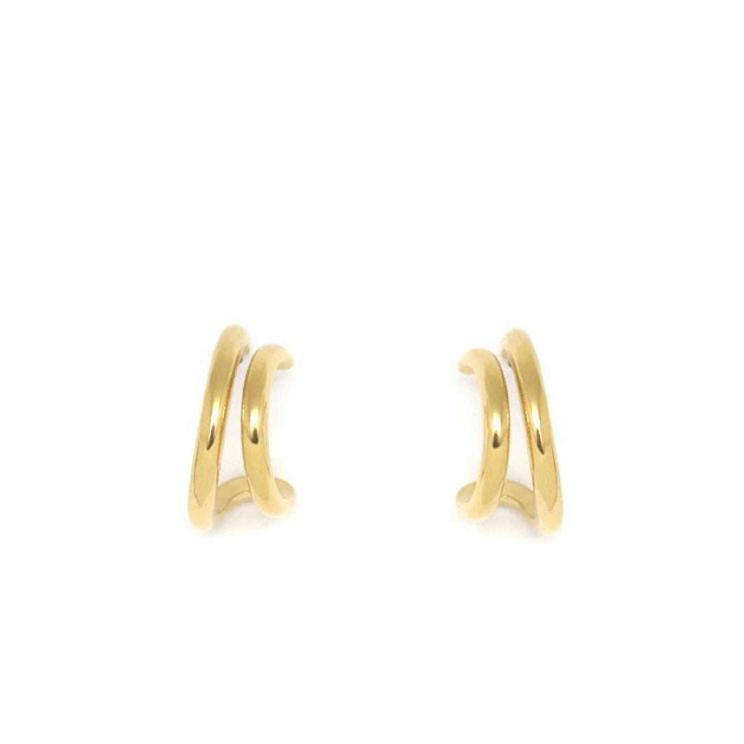Boucles d'oreilles - double anneau
