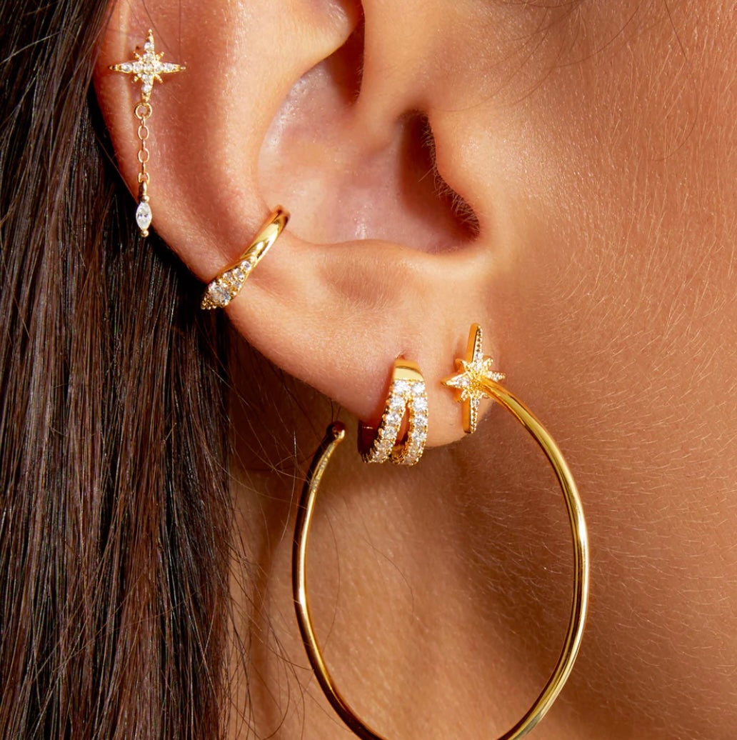 Boucles d'oreilles Double Dehli