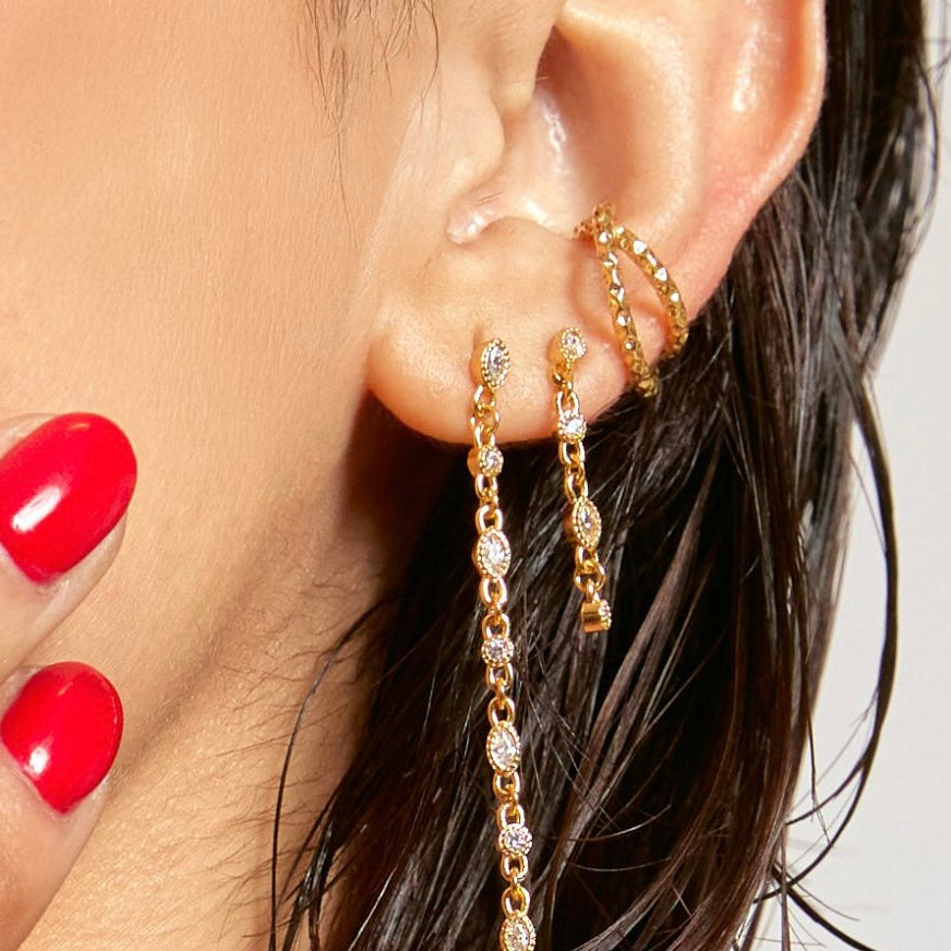 Boucles d'oreilles Infinity River