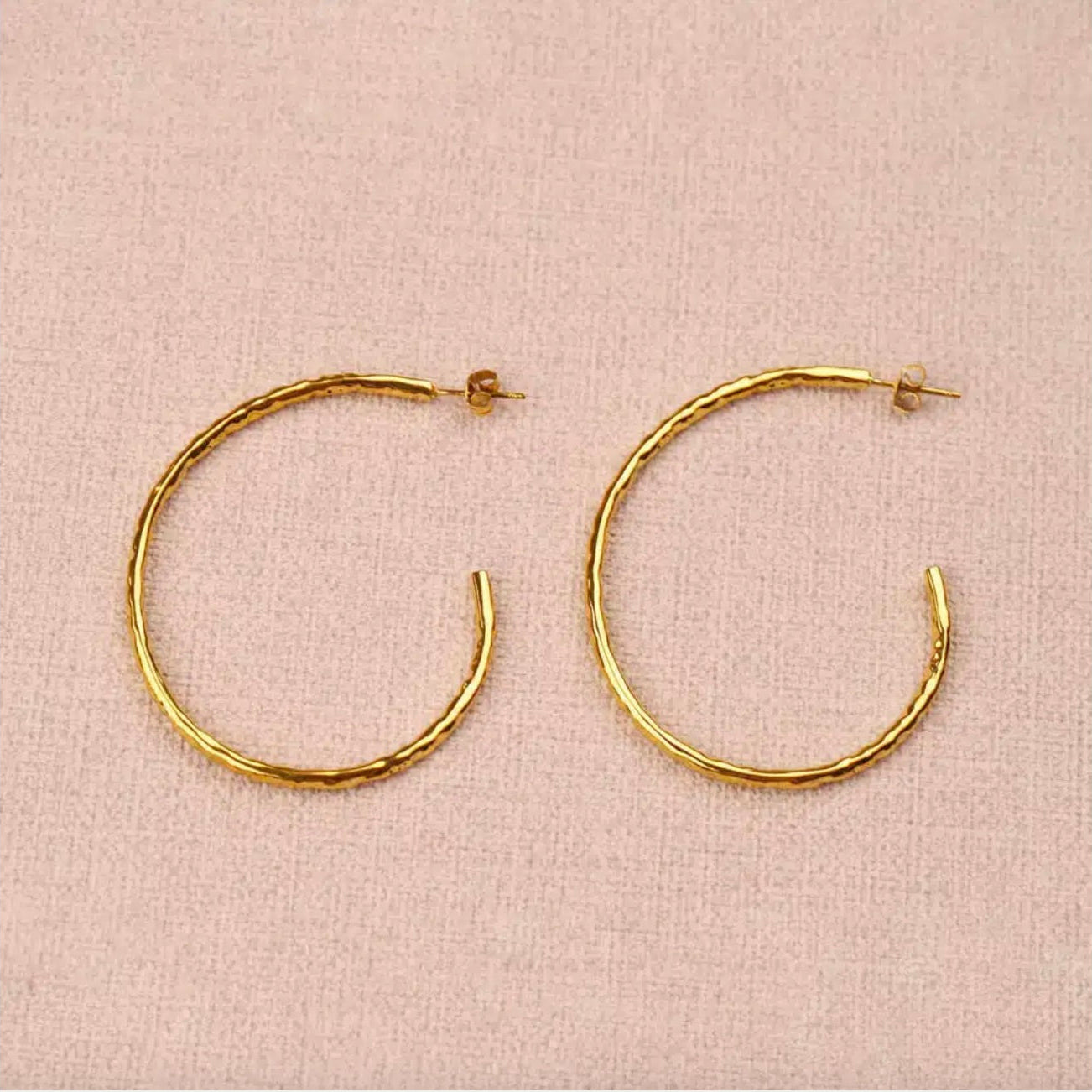 Boucles d'oreilles créoles Matou