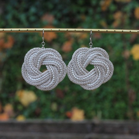 Boucles d'oreilles Eternelle- Lin