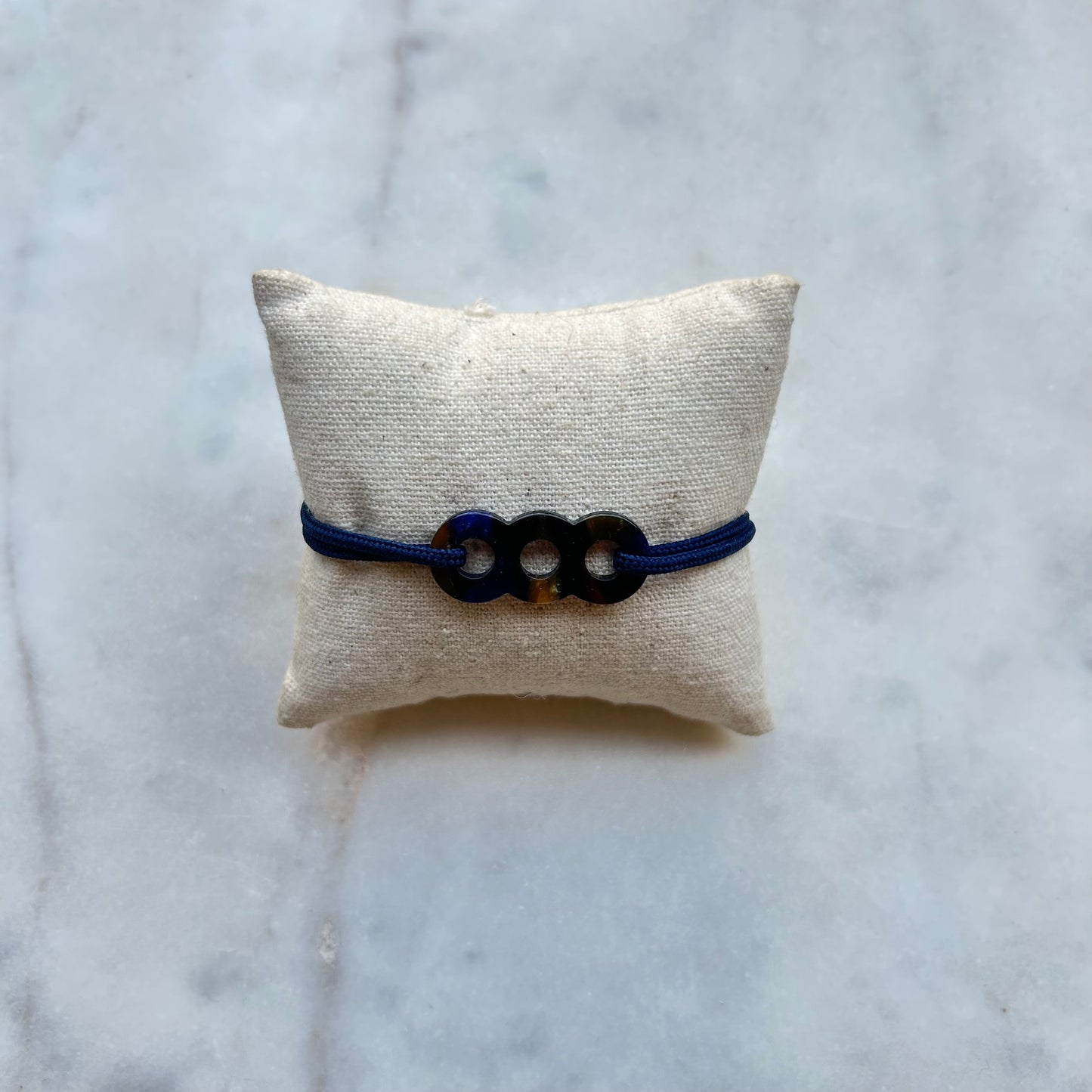 Bracelet acétate 3 petits ronds