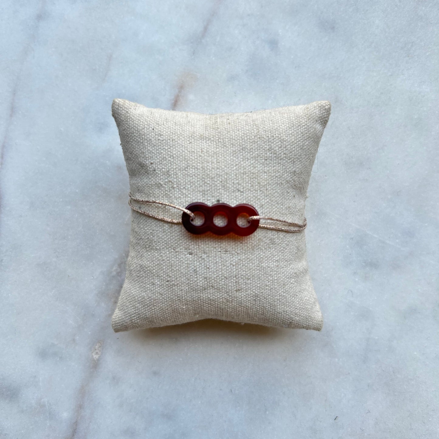 Bracelet acétate 3 petits ronds