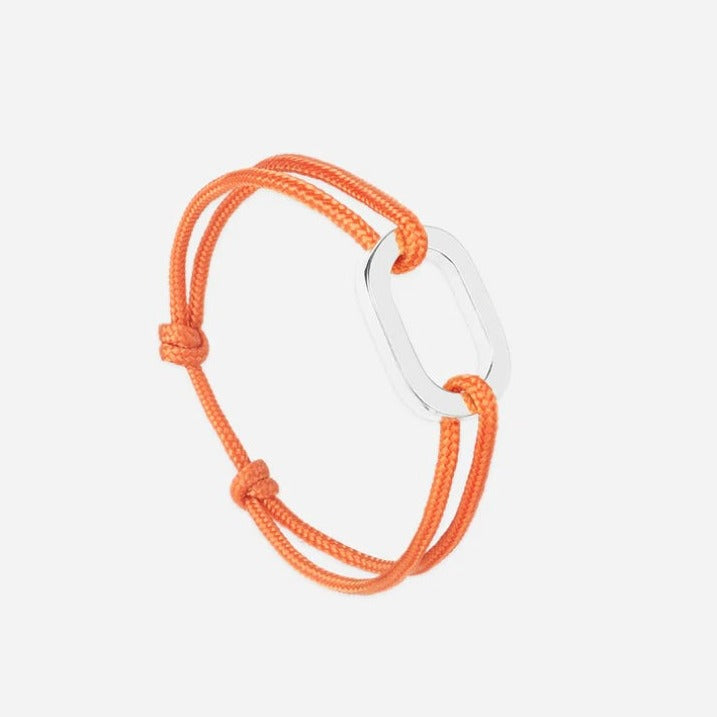 Bracelet Maillon plat 22mn - plaqué Argent