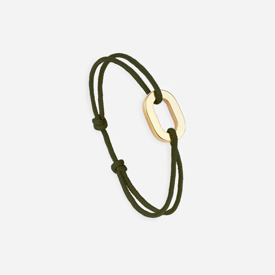 Bracelet Maillon plat 16mn - plaqué or