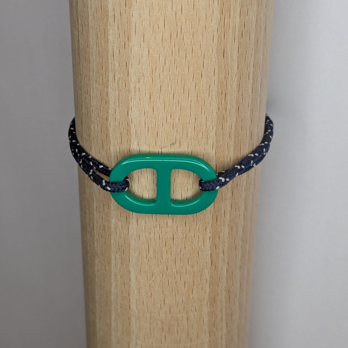 Bracelet acétate Boucles lien épais