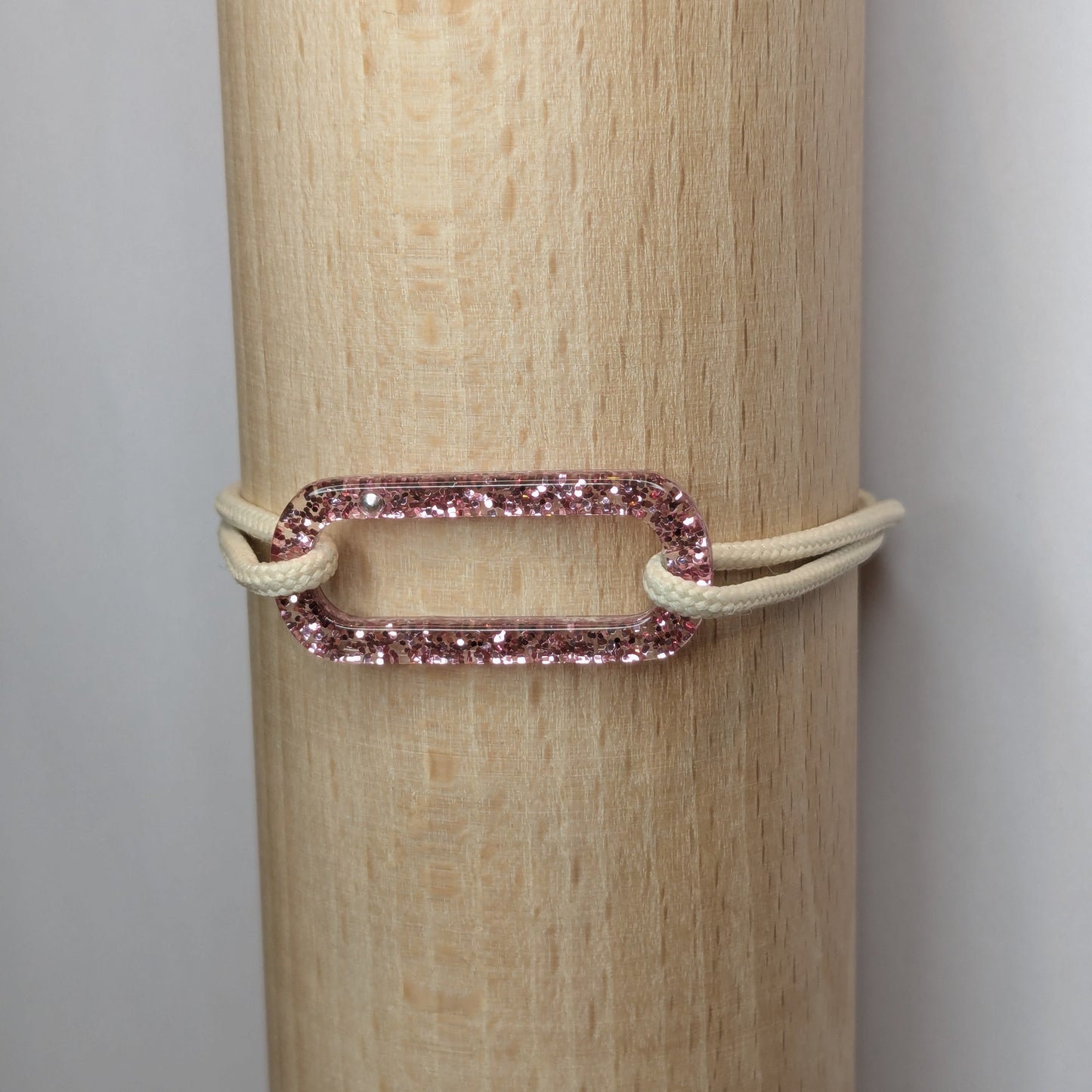 Bracelet acétate maillon ovales