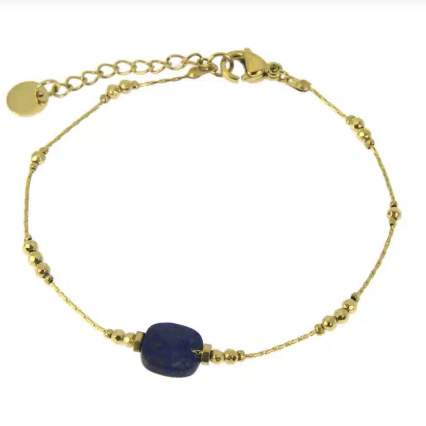 Bracelet Vic Pierre lapis