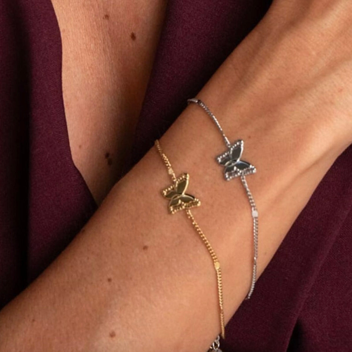 Bracelet papillon