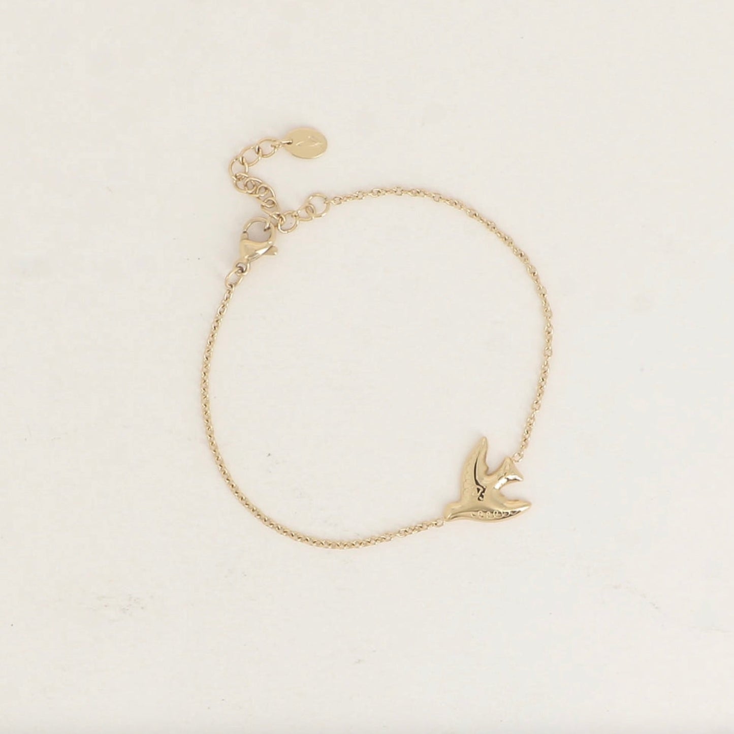 Bracelet pendentif oiseau