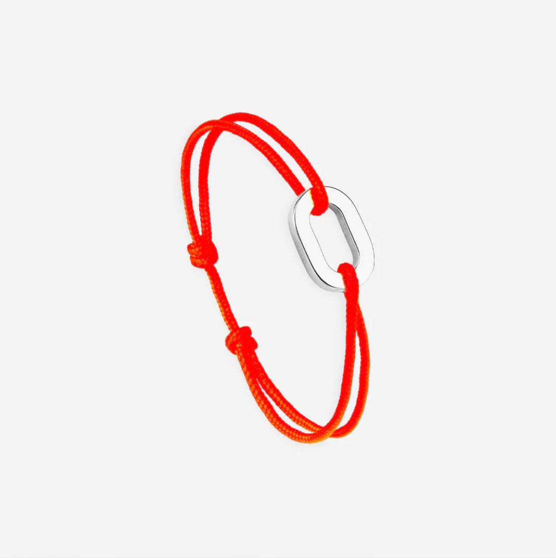 Bracelet Maillon plat 16mn - plaqué Argent