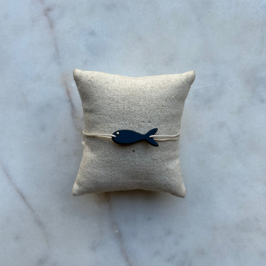 Bracelet acétate poissons
