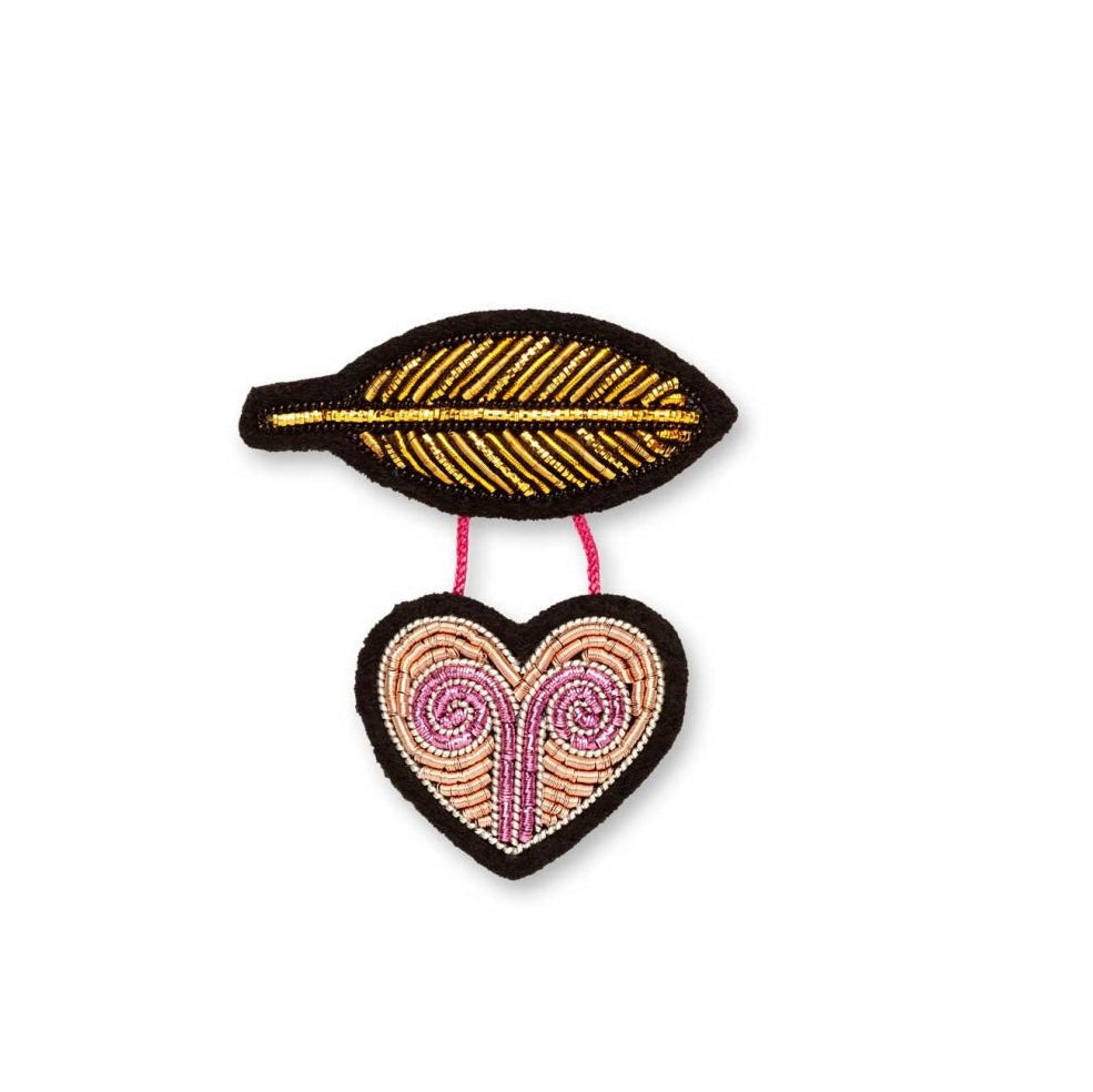 Broche - Coeur léger
