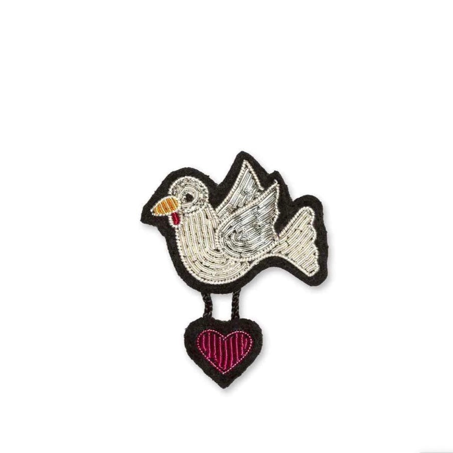 Broche - Pigeon de la liberté