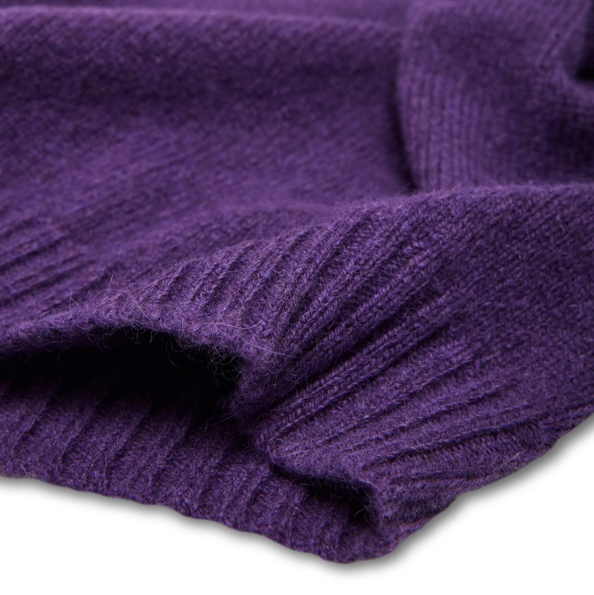 Cache col Laine et Angora prune