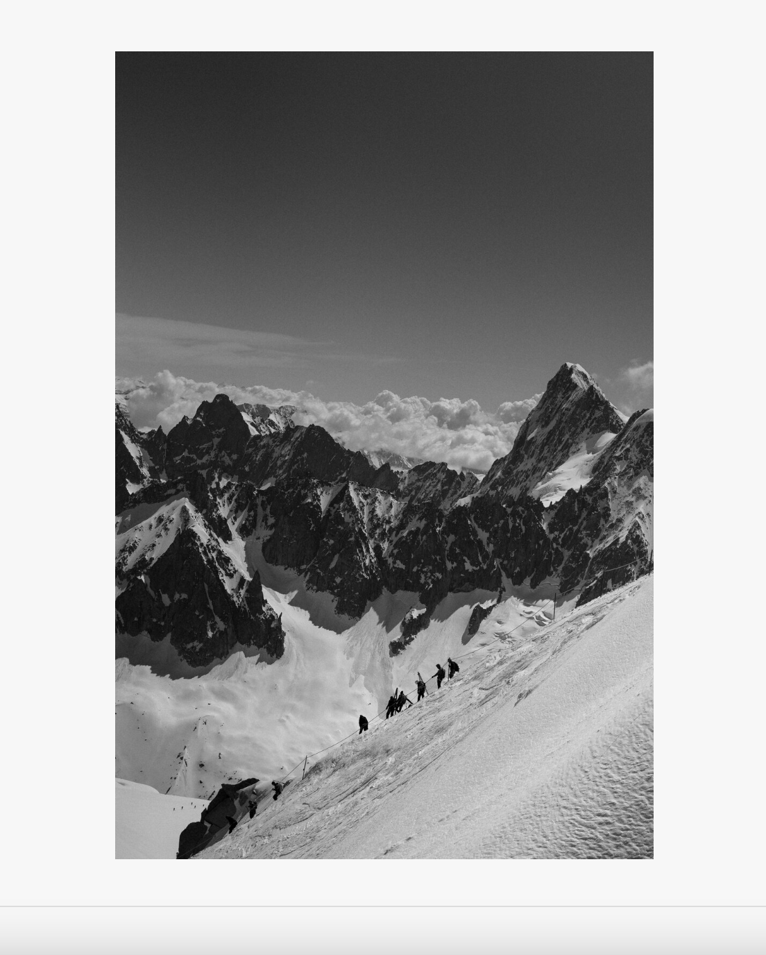 Photo La cordée