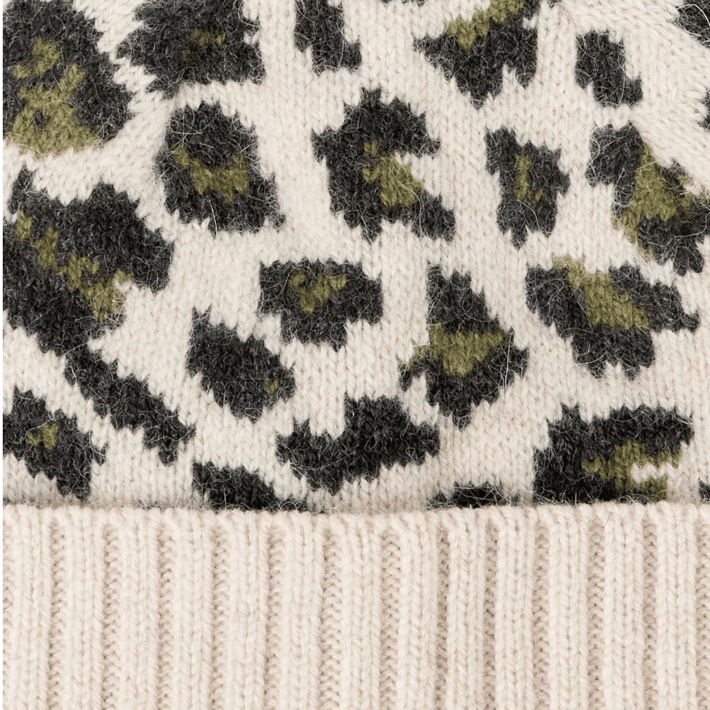 Bonnet Laine et Angora Léopard Mackie La cachette de M