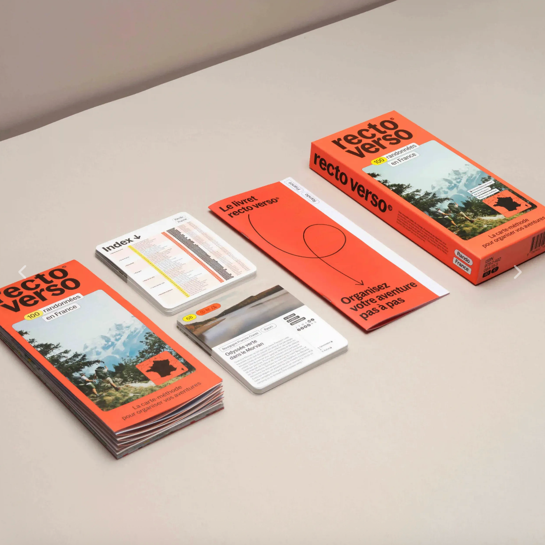 Recto verso 100 randonnées en France