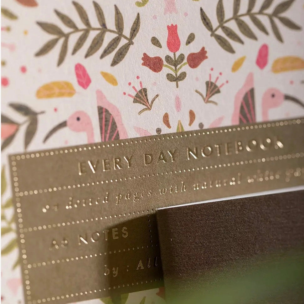 Carnet A5 Croco rose