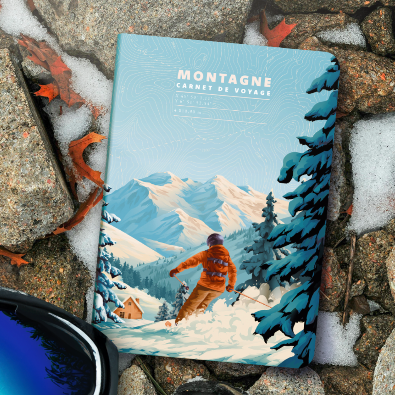 Carnet de voyage Montagne hiver