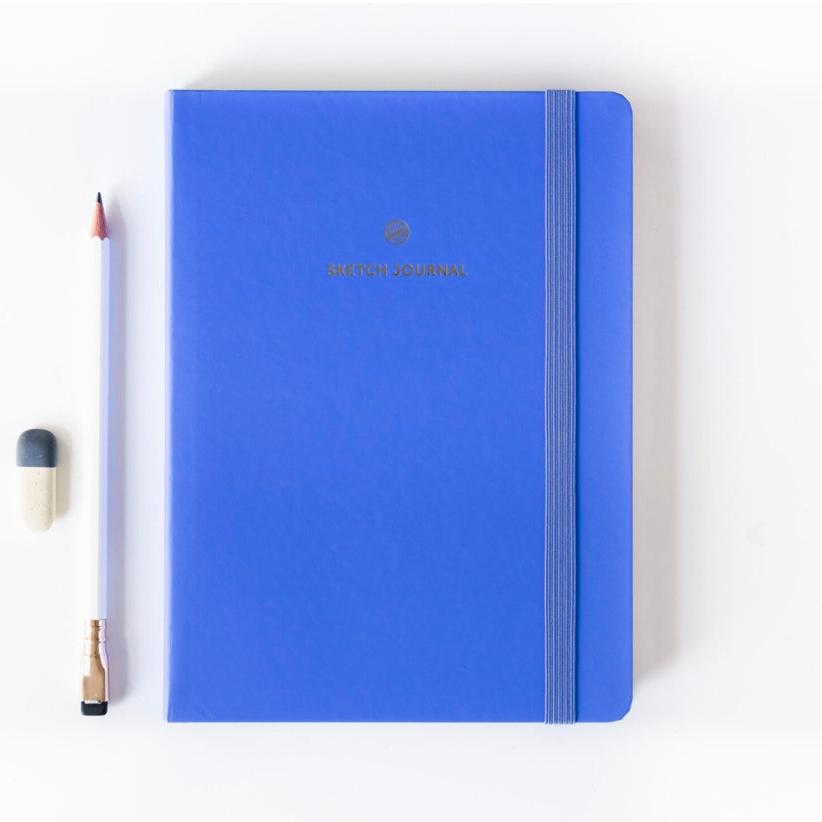 Carnet de croquis bleu