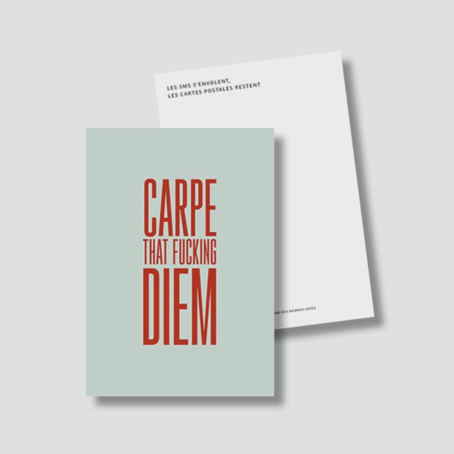 Carte Postale Carpe Diem