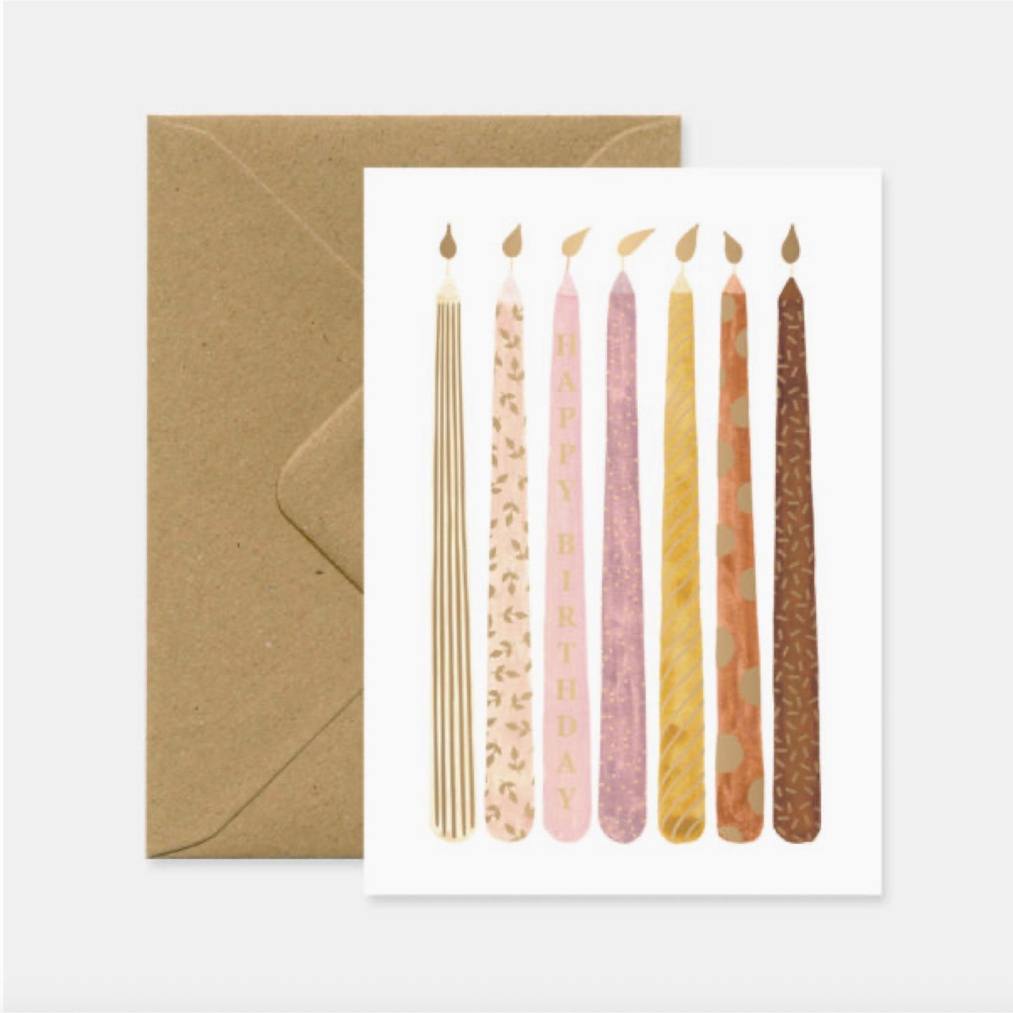 Carte bougies