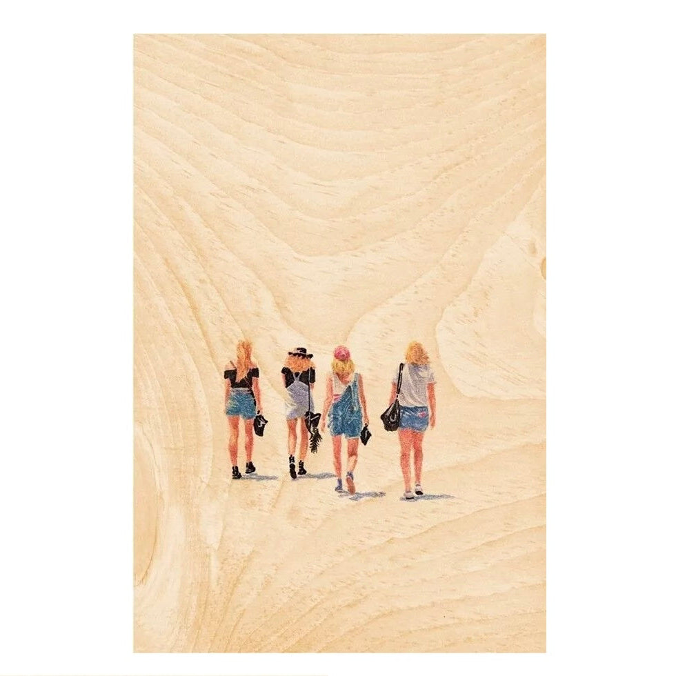 Carte postale 4 copines