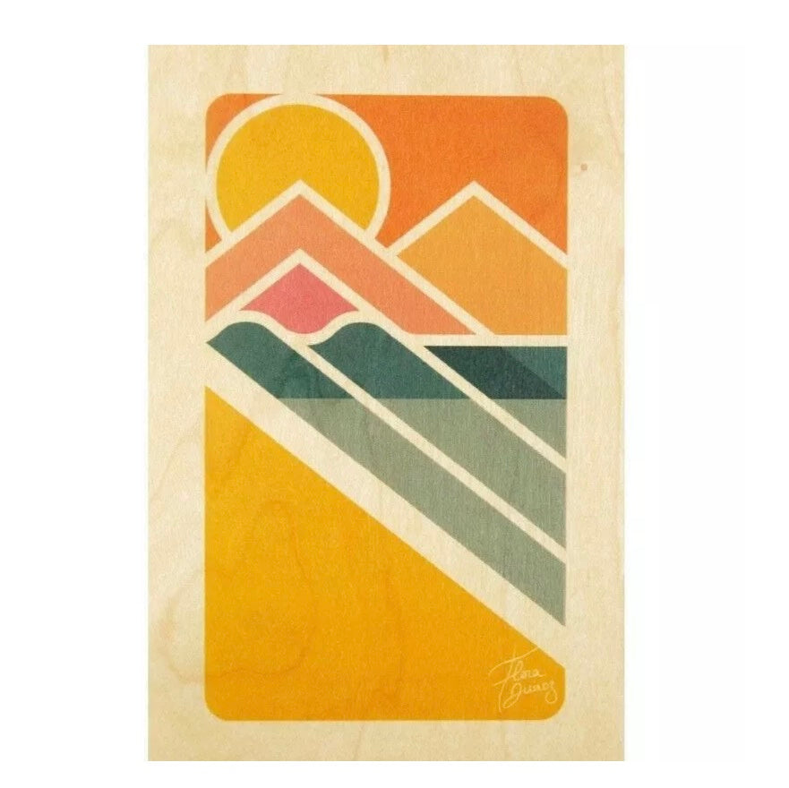 Carte postale Landes couché de soleil