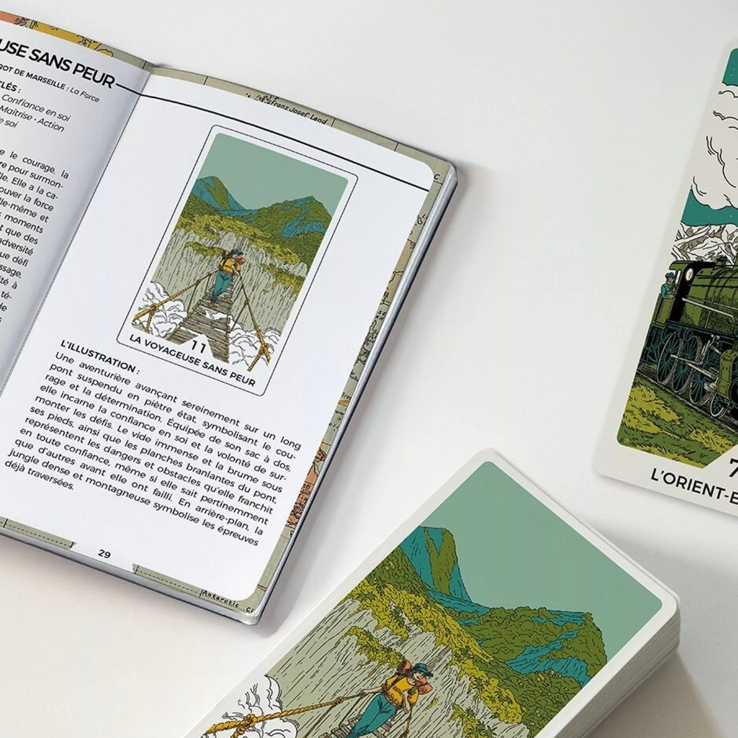 Cartes Le Tarot du voyage