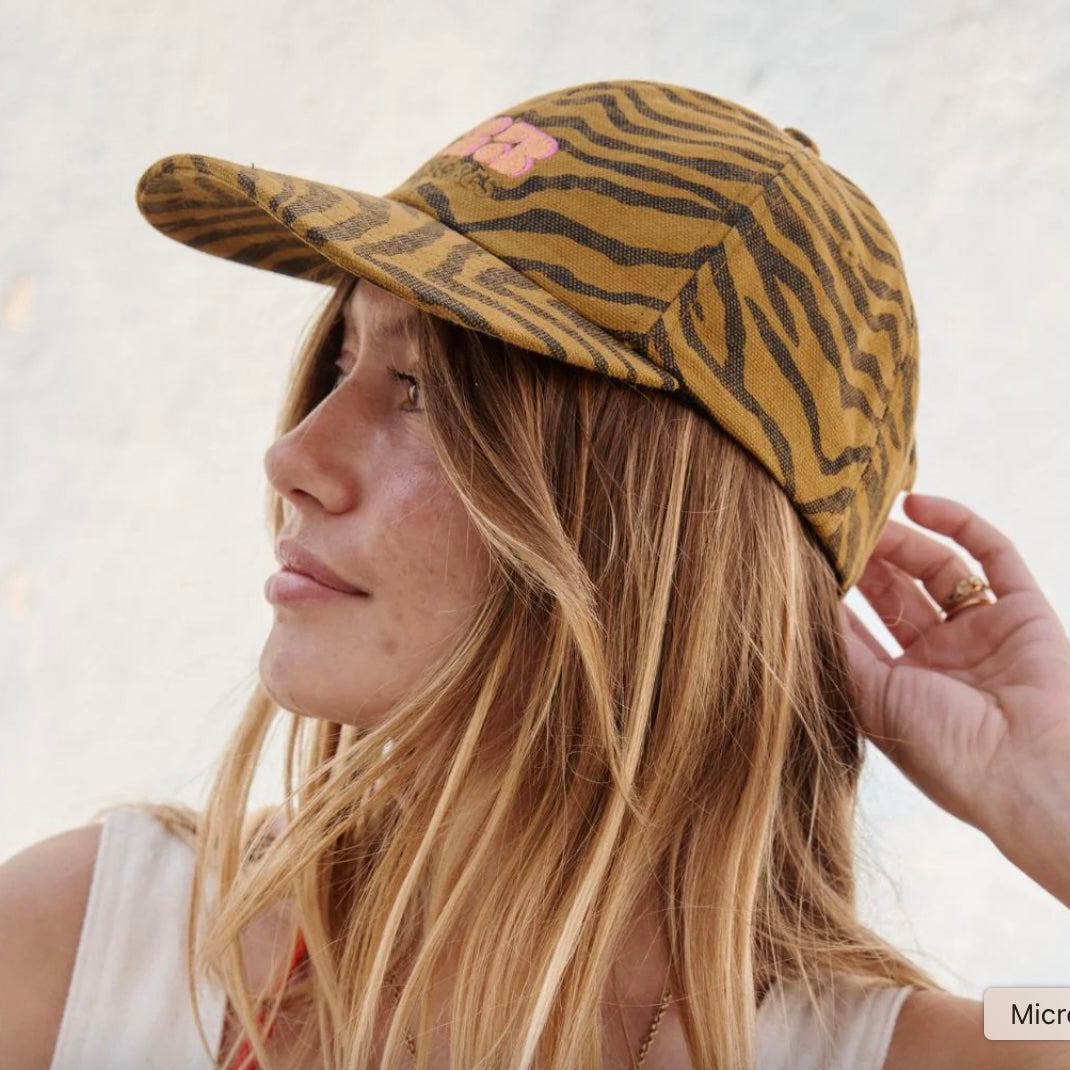 Casquette Zebrou tapenade