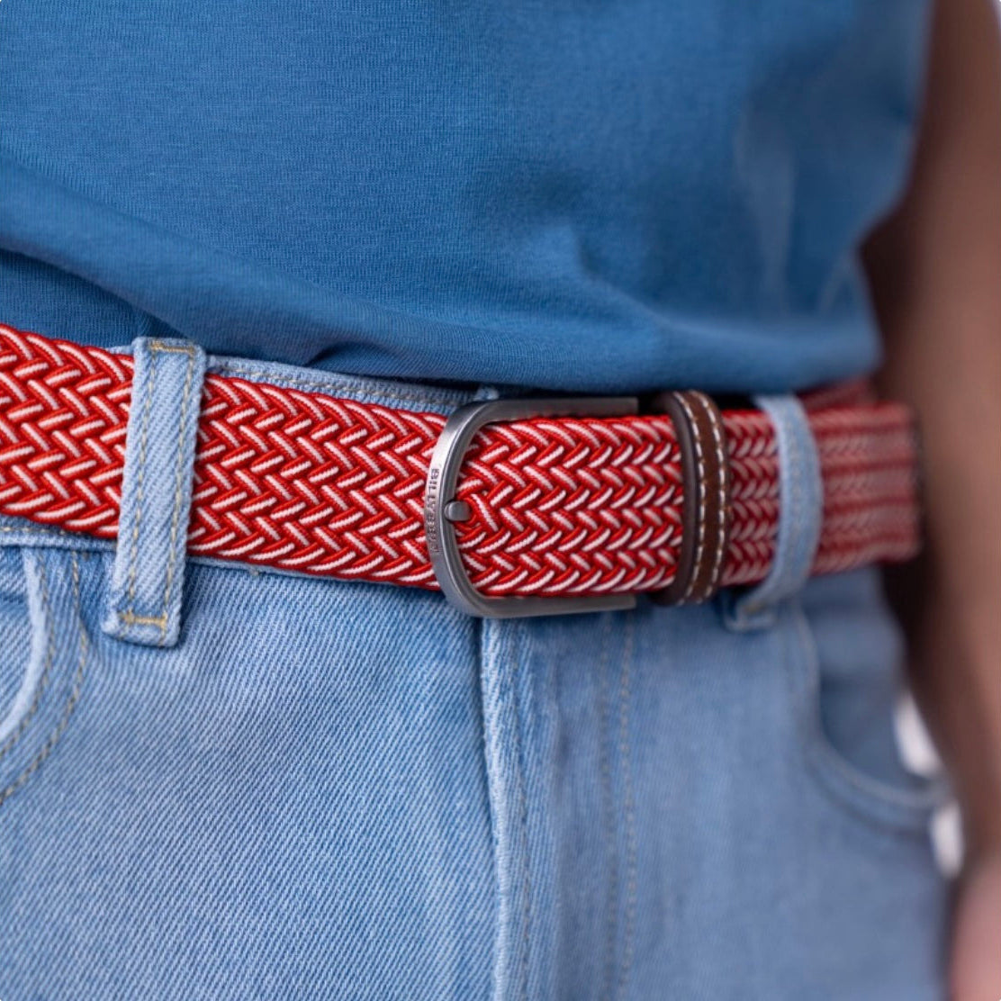 Ceinture tressée élastique London