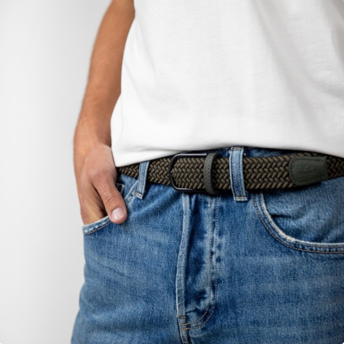 Ceinture tressée élastique Sherwood