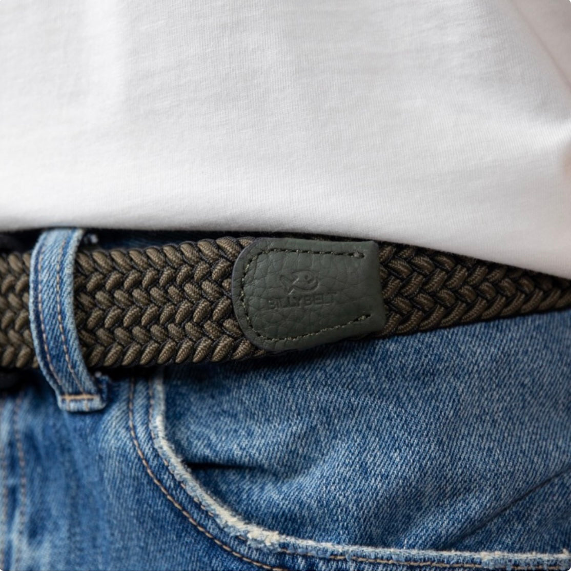 Ceinture tressée élastique Sherwood