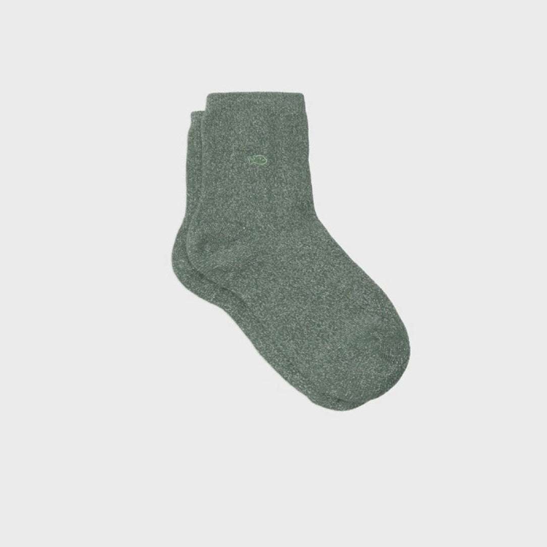 Chaussettes unies paillettes