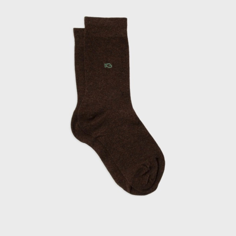 Chaussettes Coton Chataigne