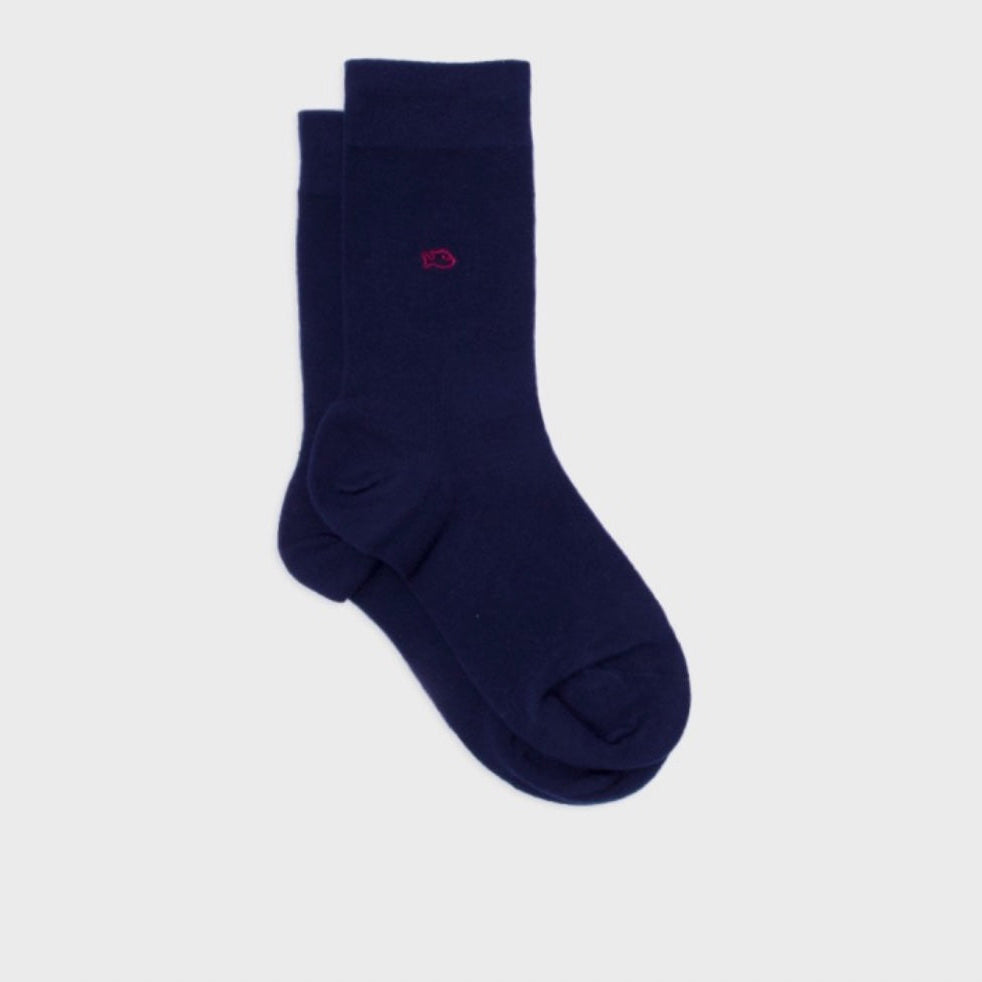 Chaussettes Coton Marine